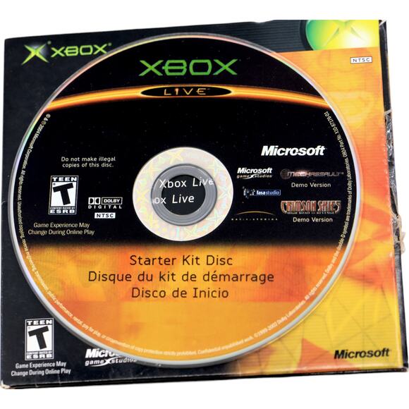 Microsoft Xbox Live Starter Kit Disc w/ Crimson Skies & MechAssault Demos - Picture 4 of 7